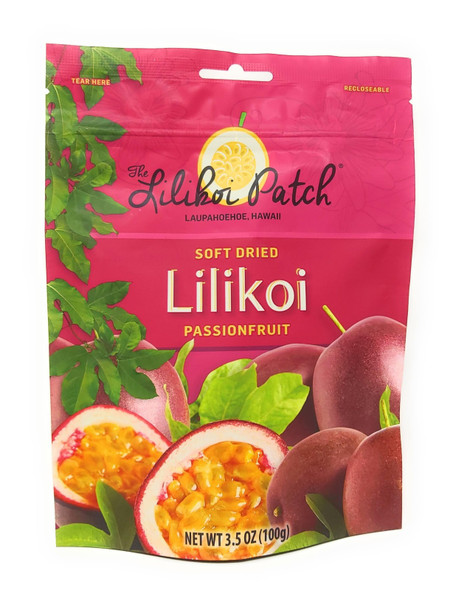 The Lilikoi Patch Soft Dried Lilikoi Passionfruit Snack 3.5 oz Resealable Hawaii The Lilikoi Patch Soft Dried Lilikoi Passionfruit Snack 3.5 oz Resealable Hawaii