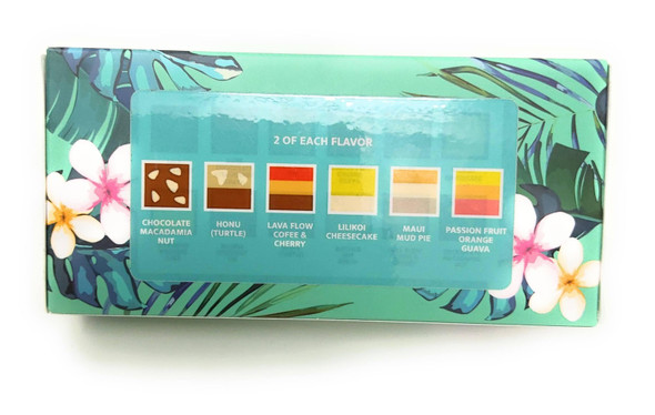 The Hawaii Fudge Company Fudgelettes 12 Pieces Tropical Assortment Made in USA - view 2
