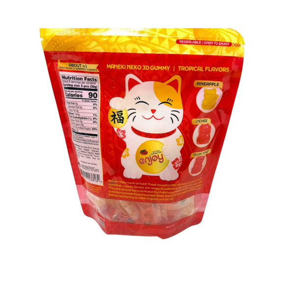 Enjoy Maneki Neko 3D Gummy Tropical Flavors 8.46 oz - view 2