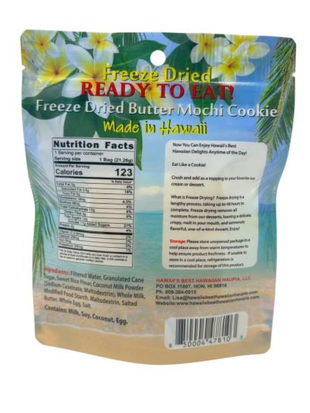 Hawaii's Best Hawaiian Freeze Dried Butter Mochi Cookie - view 2