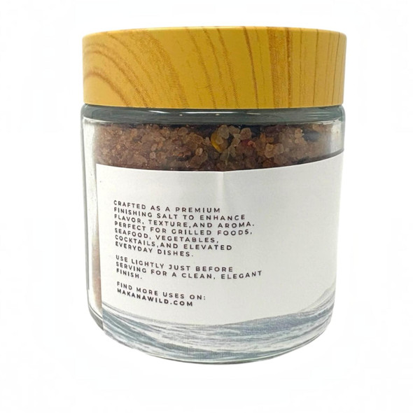 Makana Hawaii Sea Salt Espelette Pepper Finishing Salt 4 oz - view 2