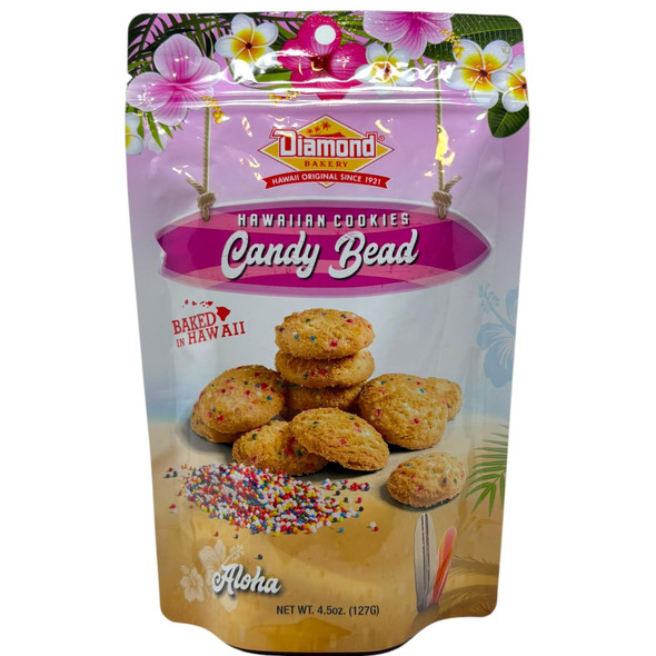 Diamond Bakery Hawaiian Cookies Candy Bead - 4.5 oz (127g) Aloha in Every Bite!