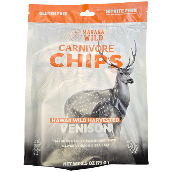 Makana Provisions Carnivore Chips Venison - Original Venison (2.5 oz.)