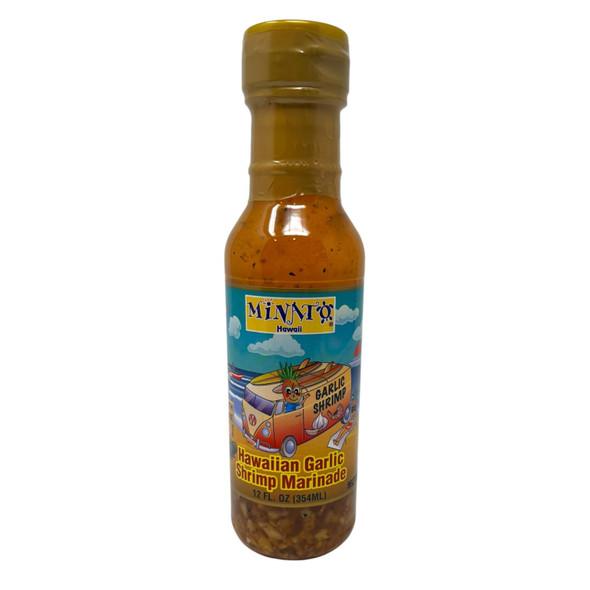 Minato's Hawaii Garlic Shrimp Marinade Made in Hawaii No MSG Preservatives 12 oz