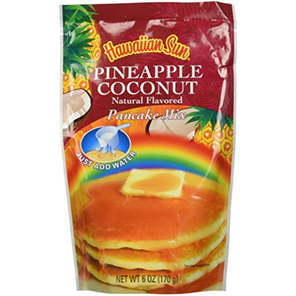 Hawaiian Sun Pineapple Coconut Pancake Mix 6 Oz. Bag