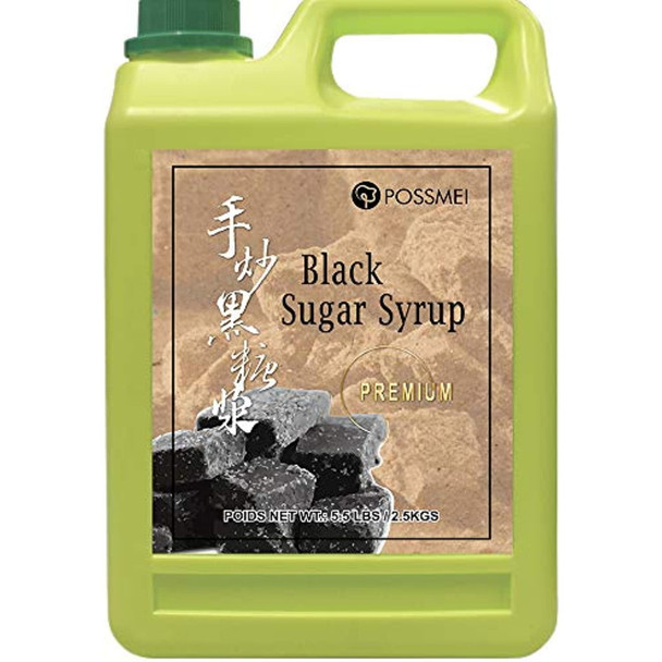 Possmei Syrup Premium Black Sugar Syrup 5.5 lbs