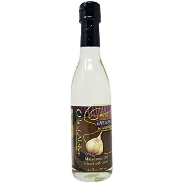 Oils Of Aloha, Oil Macadamia Garlic, 12.7 Fl Oz