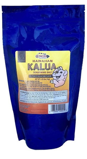 NOH Foods Hawaiian Kalua Pork Seasoning Salt 2.25 Pounds