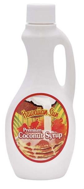 Hawaiian Sun Premium Coconut Syrup 8.3 fl. oz. Mini Bottle