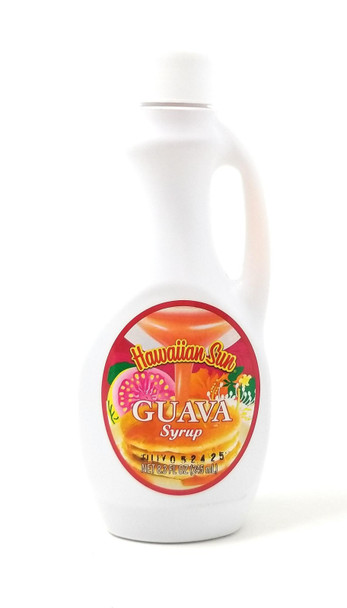 Hawaiian Sun Guava Syrup Dessert Topping 8.3 oz Made in Hawaii USA
