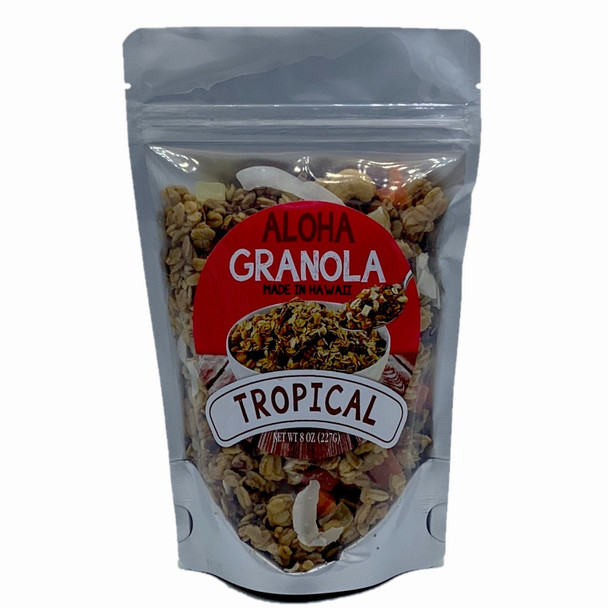 Mulvadi Aloha Granola Tropical 8 oz Pouch