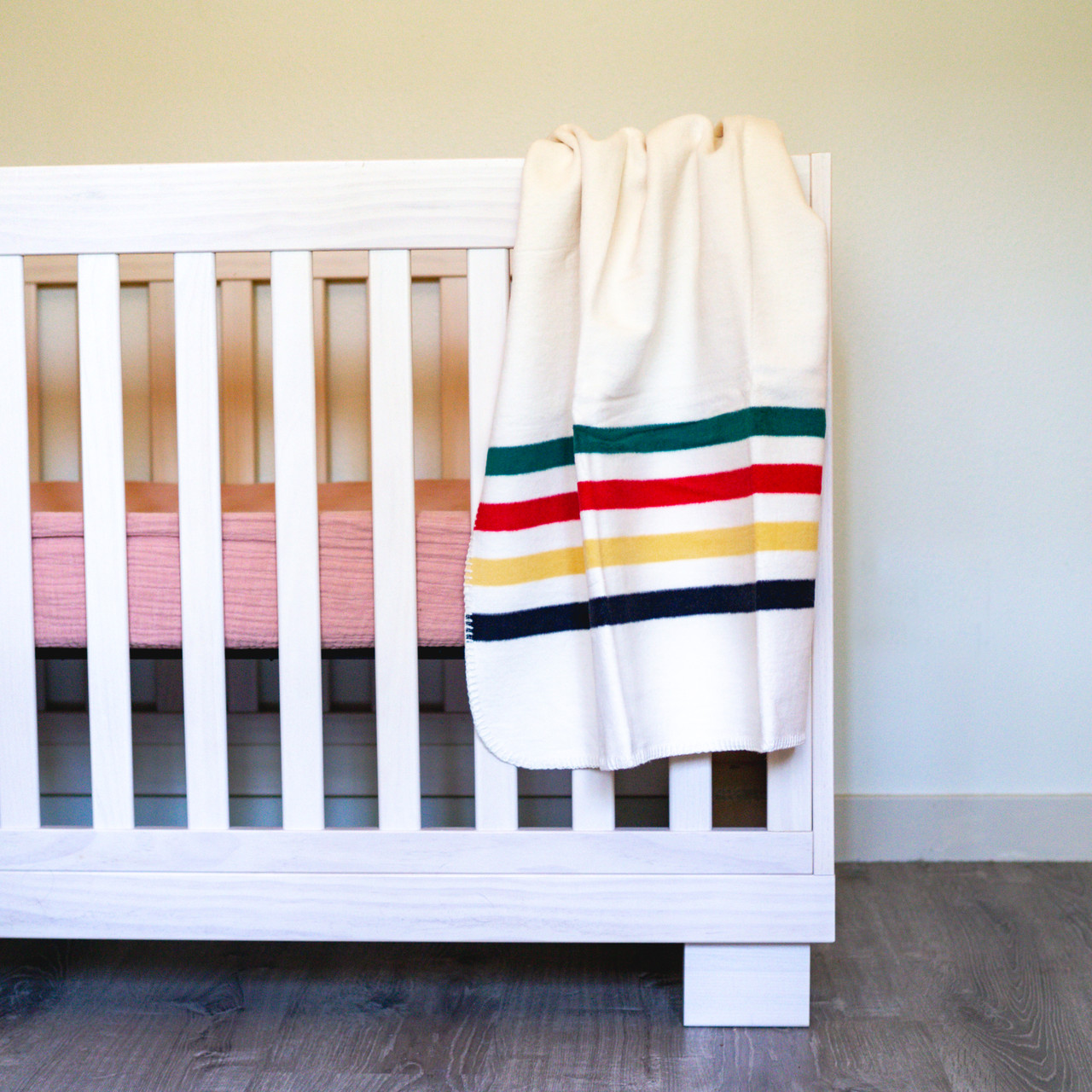 Pendleton Glacier Stripe Baby Blanket - Glacier National Park