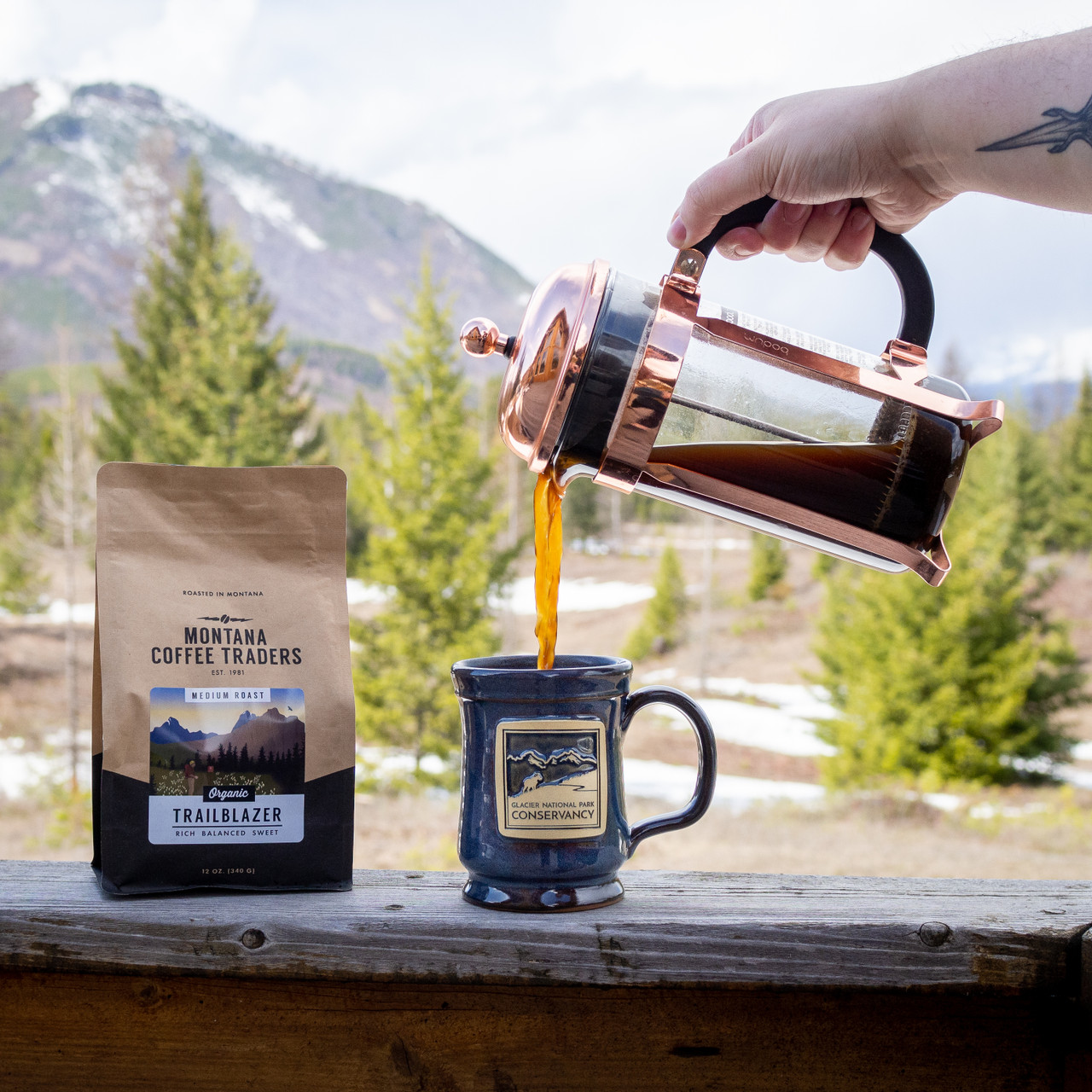 Mountains Hydro Flask - Glacier National Park Conservancy