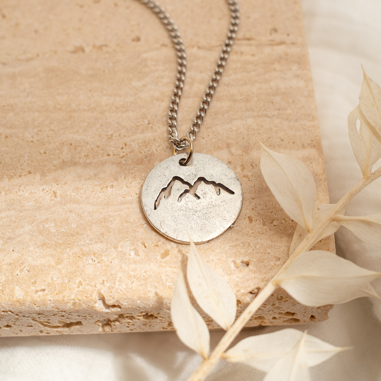 Inspirational Granddaughter Gift Move Mountains Sterling Necklace – Jen  Downey