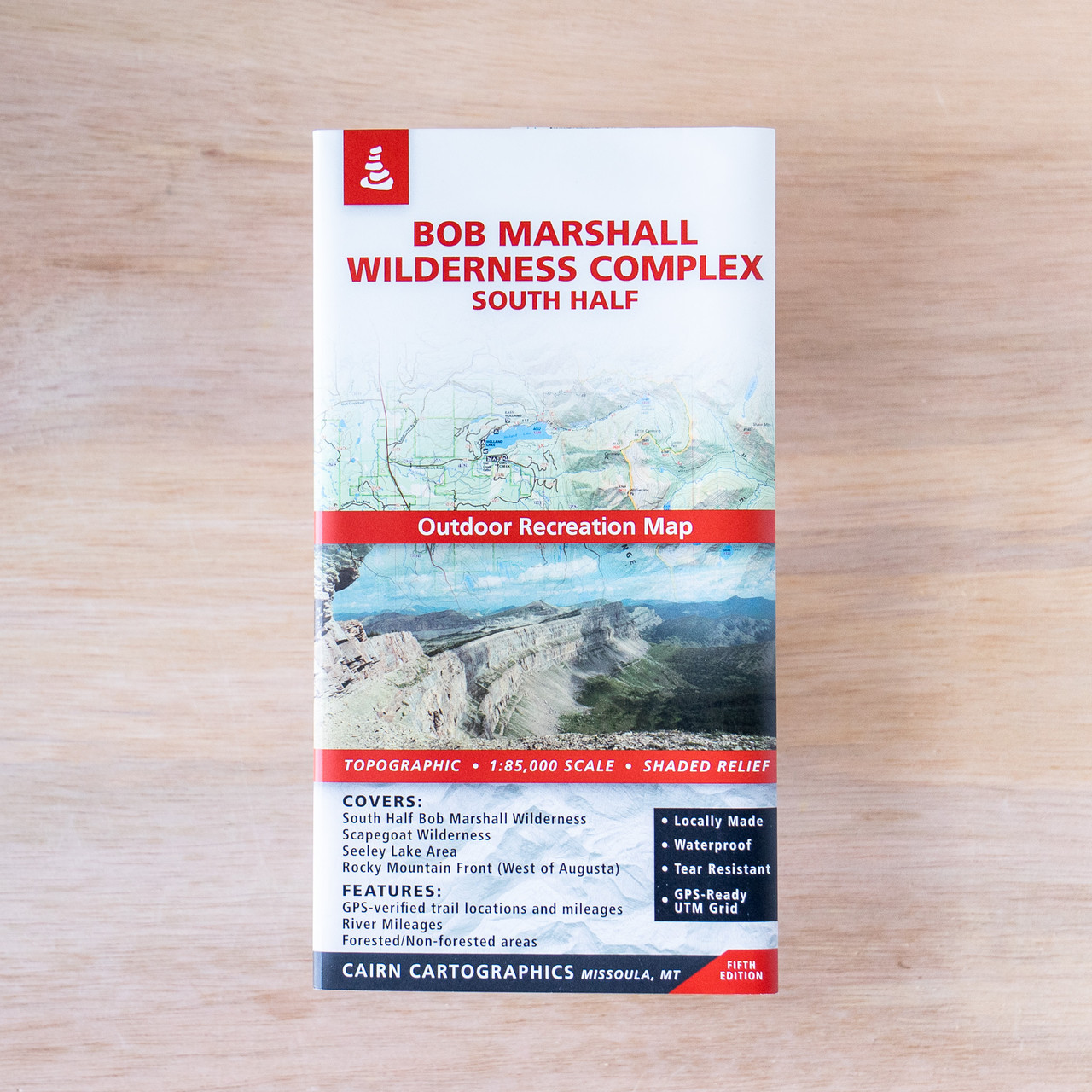 Bob Marshall Wilderness Complex Map South Half Glacier