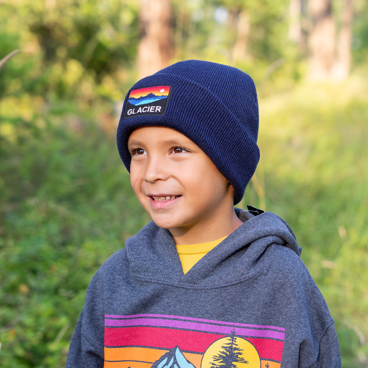 Sunset Patch Beanie (youth) - Glacier National Park Conservancy