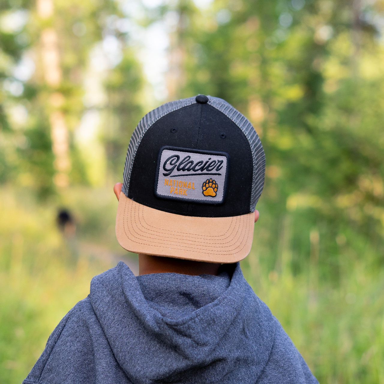 Youth Two-Tone Baseball Hat Glacier National Park Conservancy