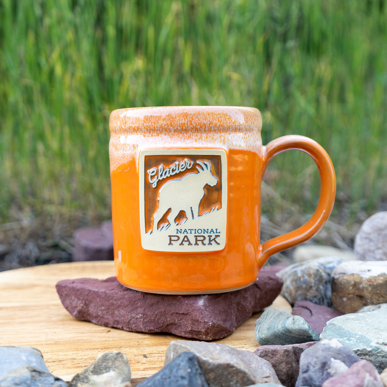 Mountain Goat Handmade Pottery Mug - Glacier National Park Conservancy