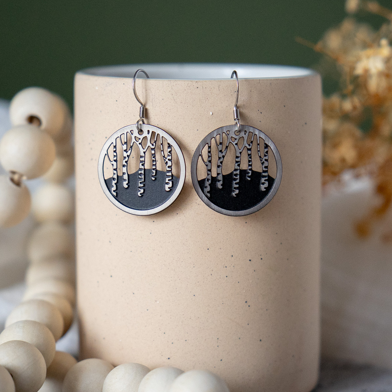 Birch Tree Earrings