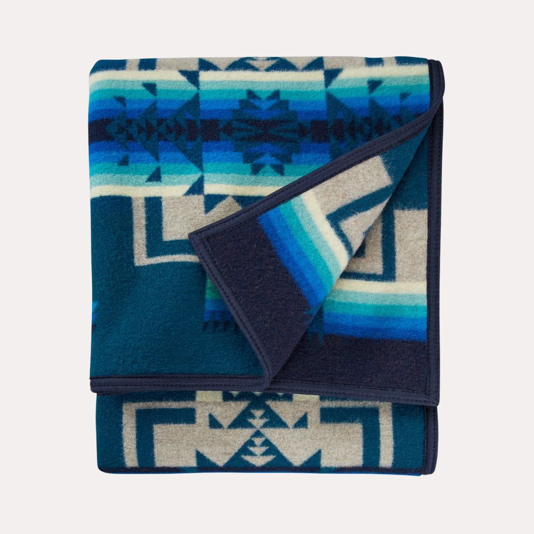 Pendleton Chief Joseph Blanket - Aegean - Glacier National Park Conservancy