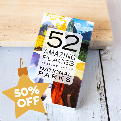 52 Amazing Places Playing Cards