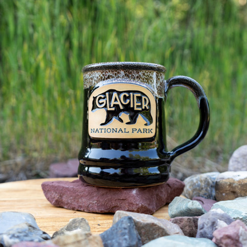 Grizzly Bear Handmade Pottery Mug