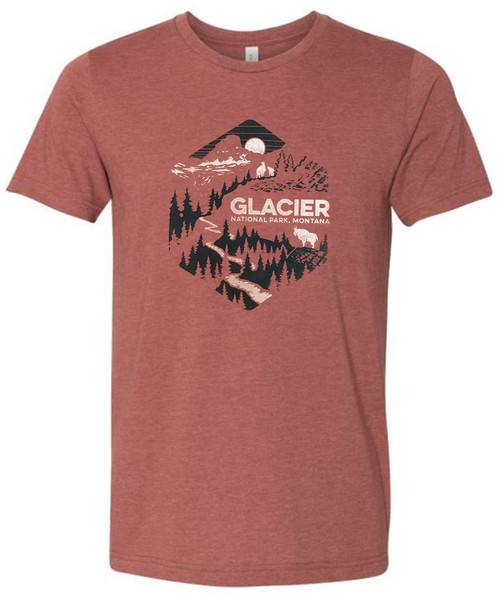 Logan Pass T-Shirt Glacier Conservancy