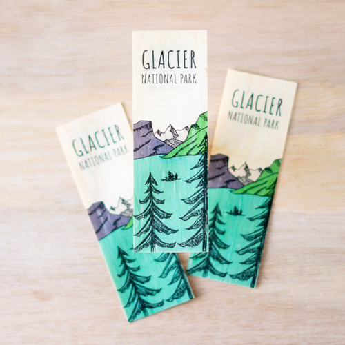 St Mary Lake Wood Bookmark