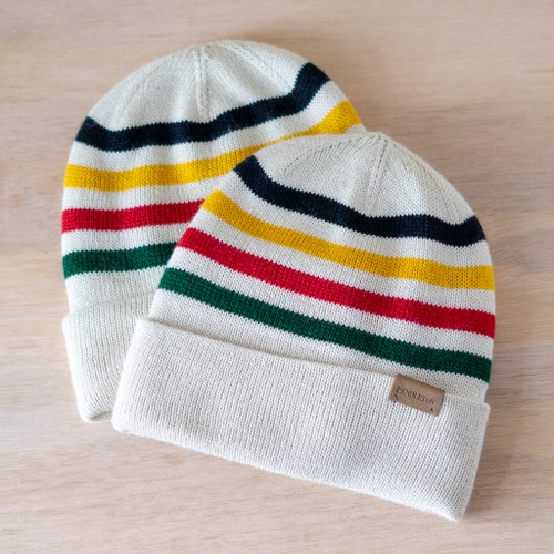 Premium Pendleton Glacier Stripe Beanie