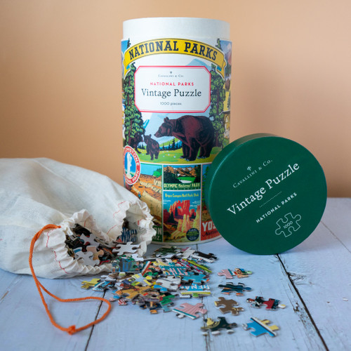 National Parks Vintage Puzzle