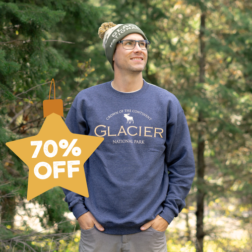 Crown of the Continent Crewneck Sweatshirt