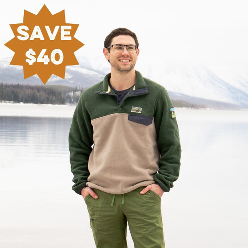 Patagonia Lightweight Synchilla Fleece - Seabird