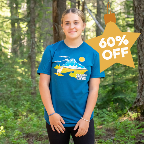 2025 Logan Pass Tee - Blue