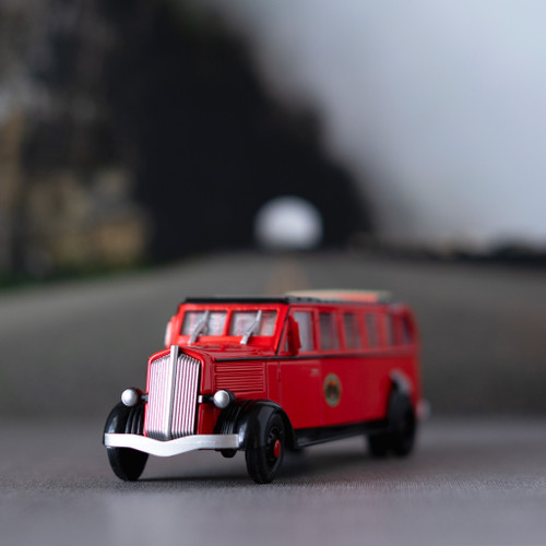 Red Bus Model - Glacier National Park Conservancy