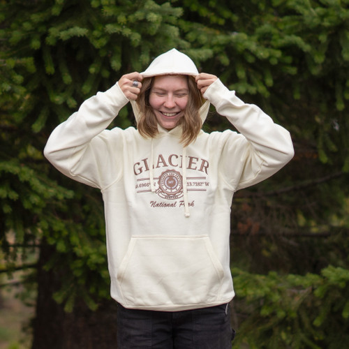 Embroidered Glacier National Park Hoodie