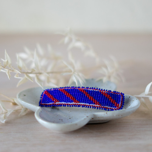 Beaded Barrette
