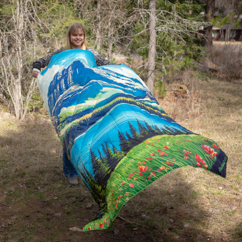 Rumpl Glacier View Blanket