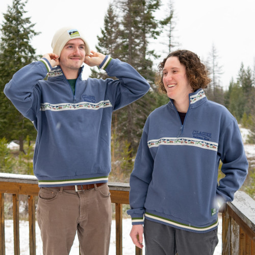 Moose Quarter Zip Sweatshirt