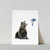 Grizzly and Bluejay Print