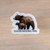 Grizzly Bear Sticker