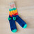 Adult Rainbow Mountain Socks