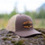 Bamboo Patch Trucker Hat - Brown/Khaki