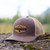 Bamboo Patch Trucker Hat - Brown/Khaki