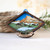 Hidden Lake Wood Ornament