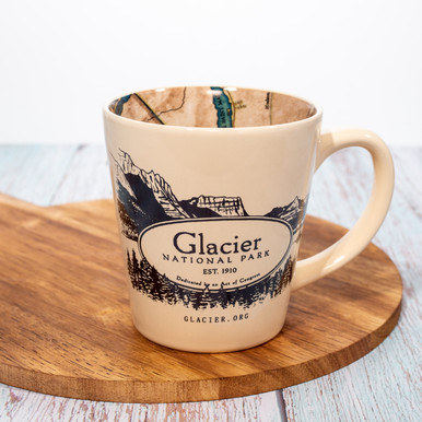 Montana Historical Society Store. Pendleton Mug - Glacier National Park