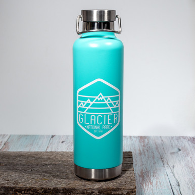 25 oz Insulated Water Bottle - Red