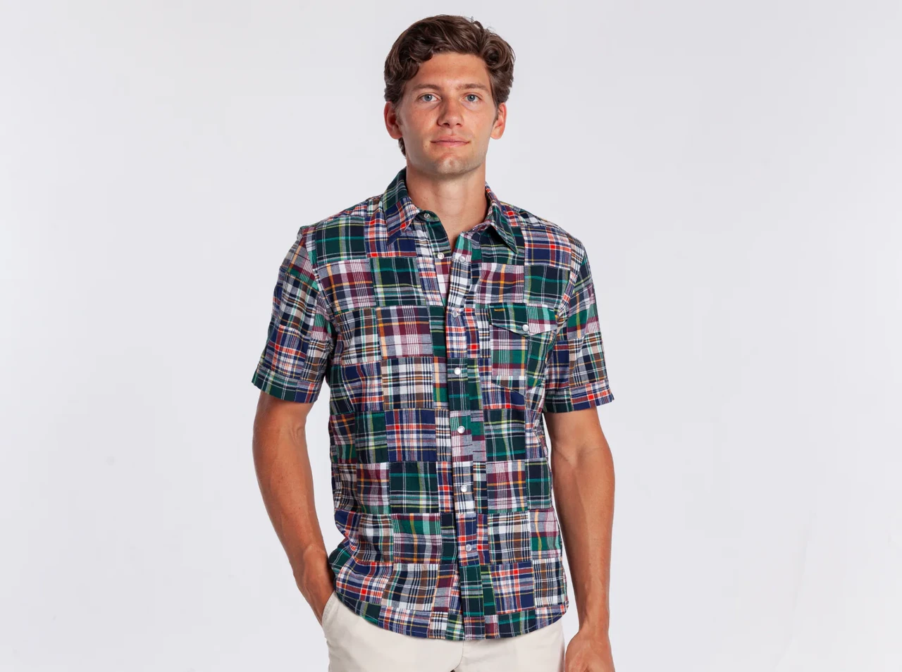 Madras Pearl Snap - Bahle's