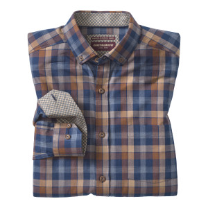 Heathered Woven Shirt