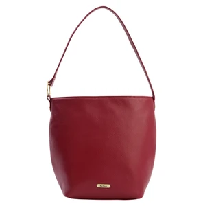 Cedar Leather Bucket