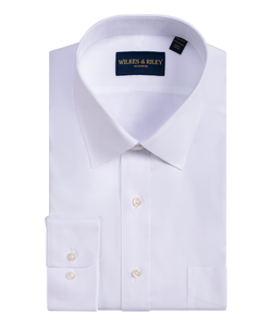 Pinpoint Oxford Spread Collar